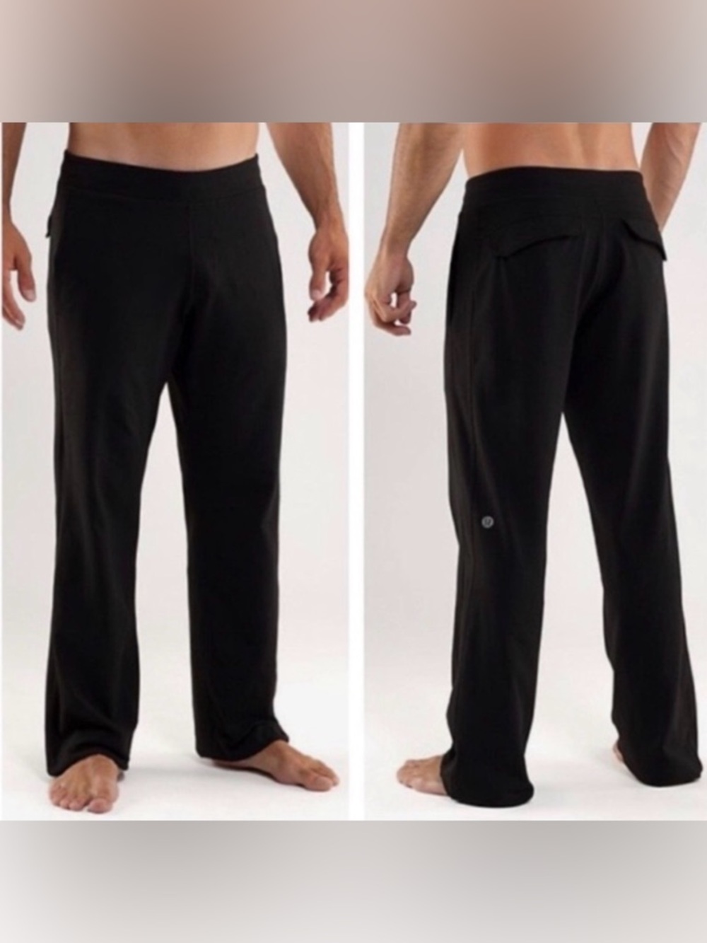 Lululemon Kung fu pants black Sz Med